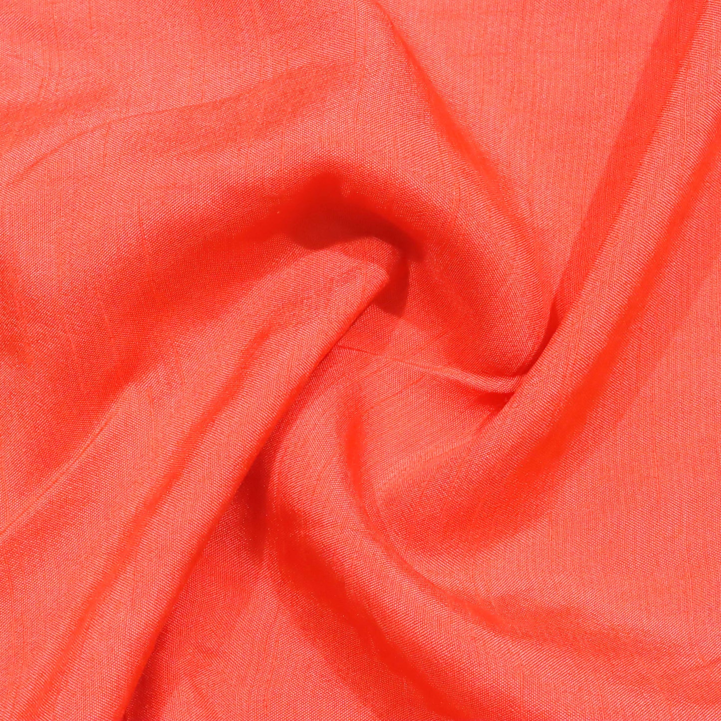 Dupioni Slub - 25 Meters, Neon Peach Shade