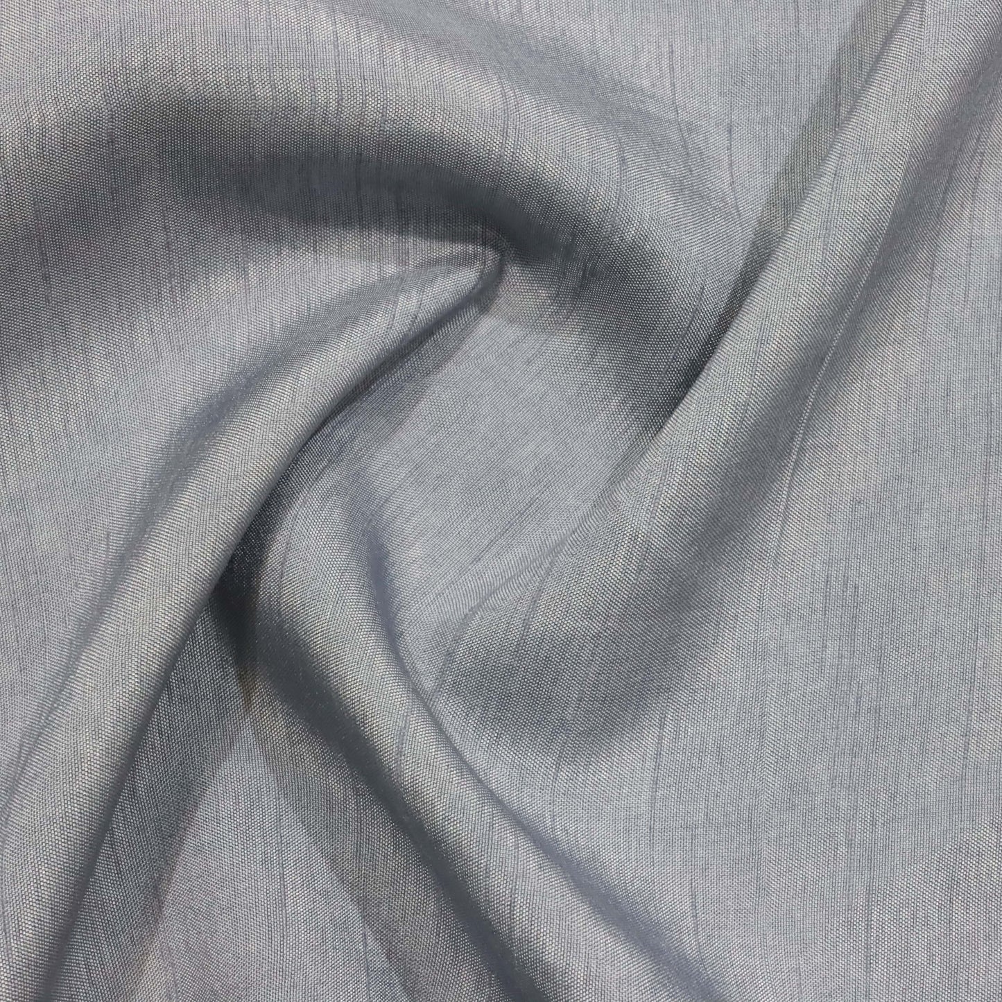 Dupioni Slub - 25 Meters, Pigeon Grey Shade