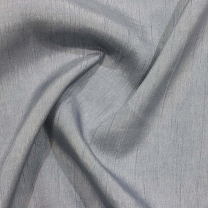 Dupioni Slub - 25 Meters, Pigeon Grey Shade