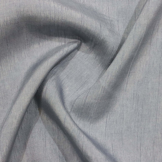 Dupioni Slub - 25 Meters, Pigeon Grey Shade