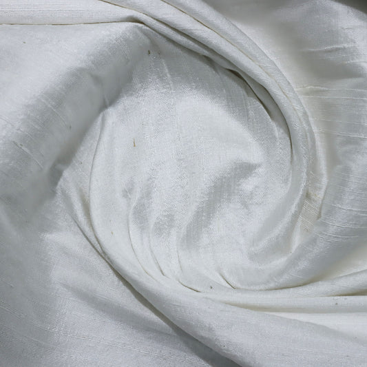 Undyed Raw Silk by the Yard for Sewing, DIY, Dyeing, Art & Craft – 44 Inches, 100 GSM