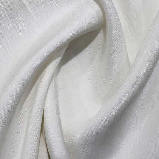 Undyed Semi Dupioni Silk Fabric 44 Inches Wide 60 GSM