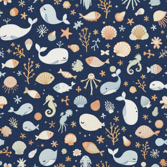 Midnight Undersea Animal