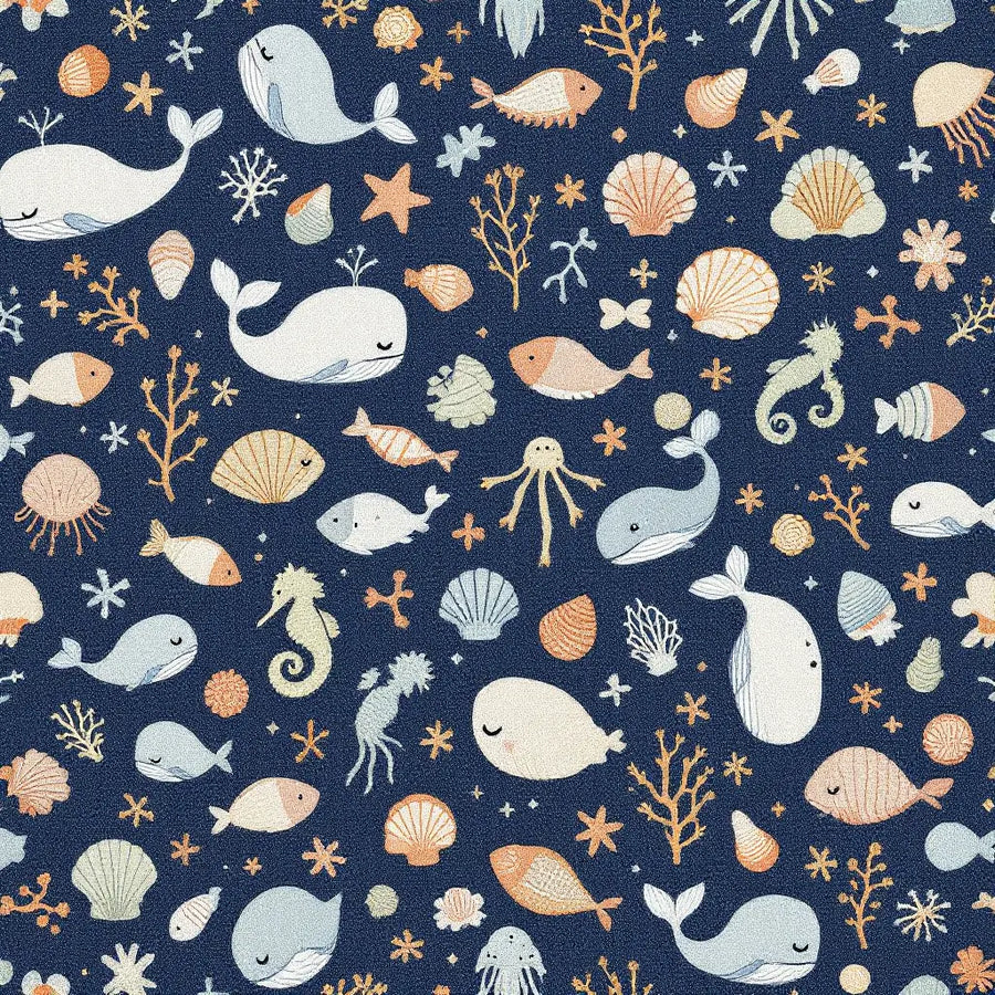 Midnight Undersea Animal