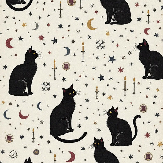 Mystic Black Cat