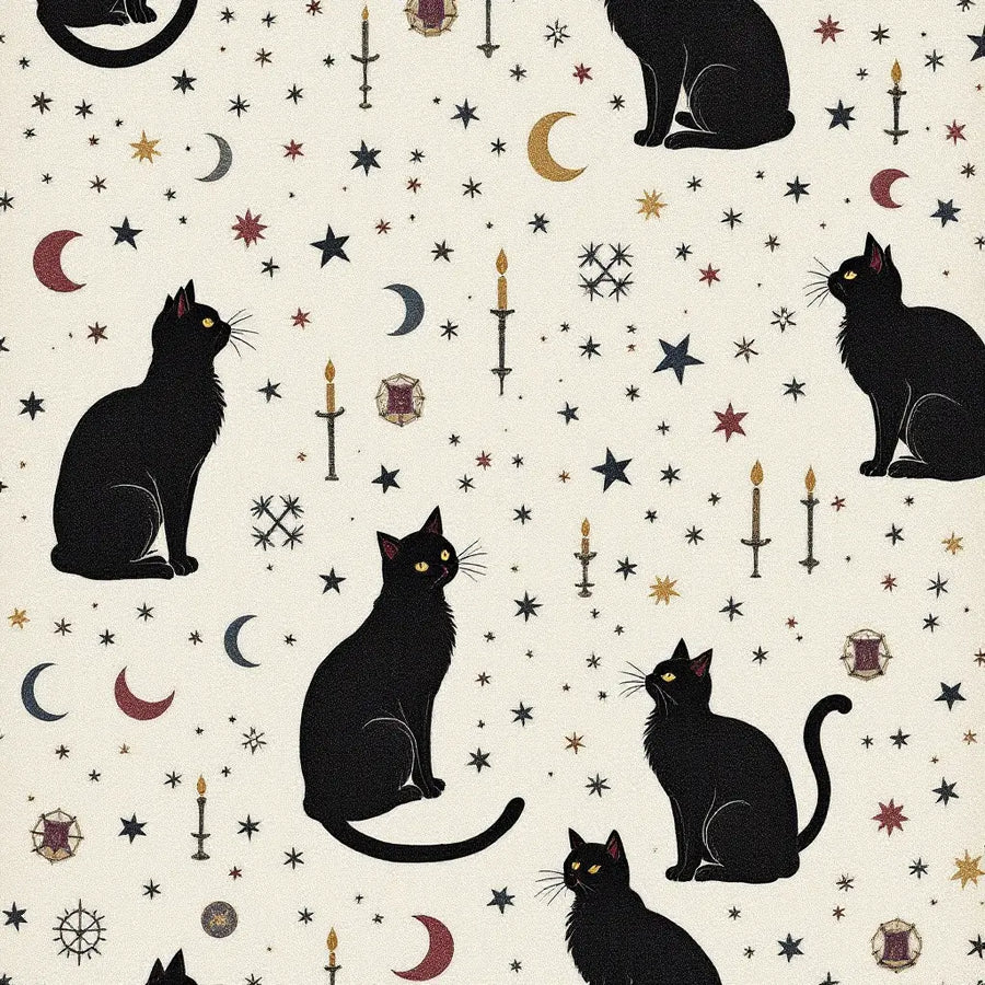 Mystic Black Cat