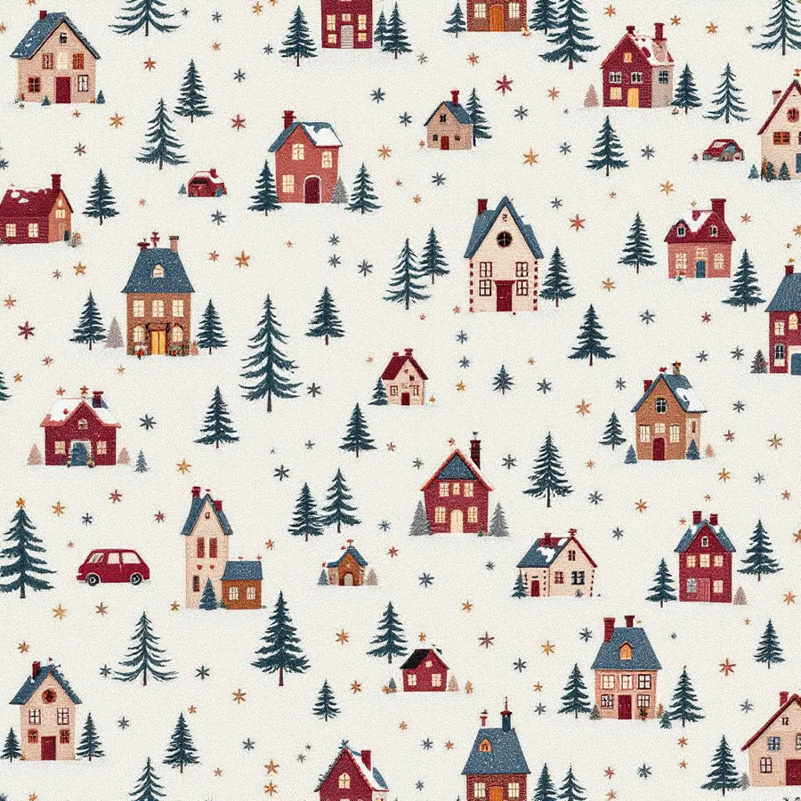 Cozy Winter Village