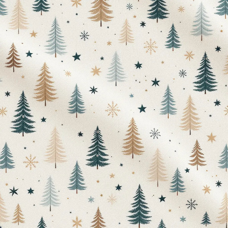 Winter Pine Forest