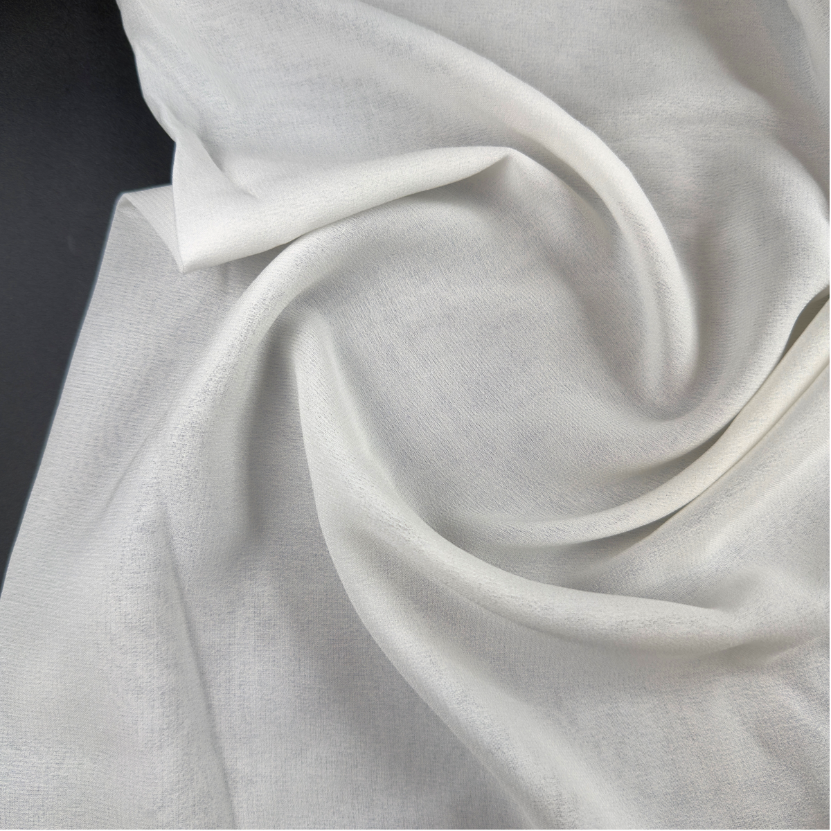 Premium 80 GSM Silk Georgette Fabric – Textured Natural Silk by the Yard