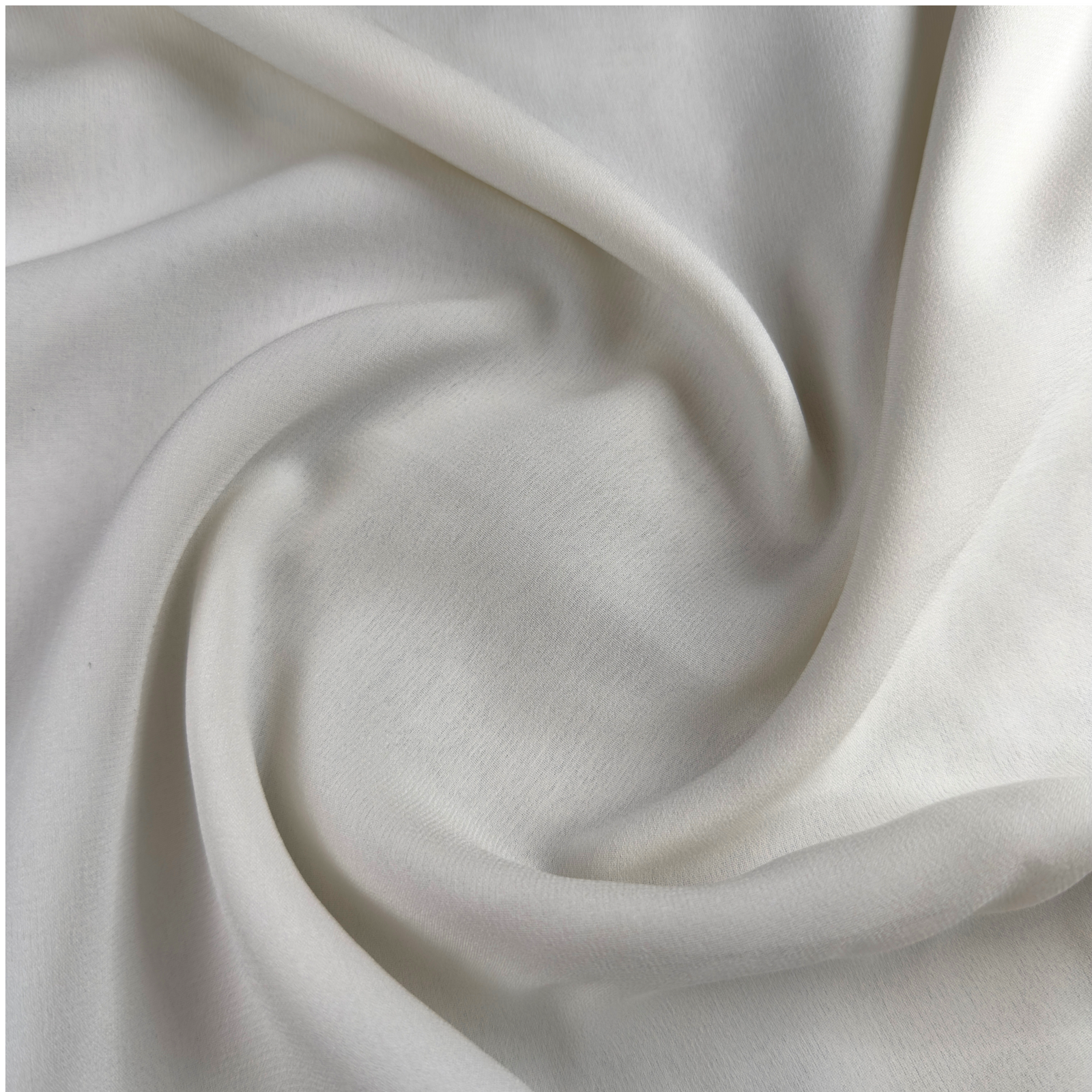 Premium 80 GSM Silk Georgette Fabric – Textured Natural Silk by the Yard