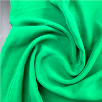 100% Silk Crepe – Jungle Green, 60gsm By the Yard