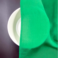 100% Silk Crepe – Jungle Green, 60gsm By the Yard