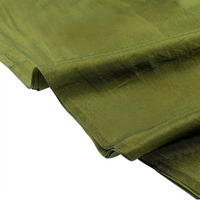Dark Olive Green Habotai Silk (40 GSM)