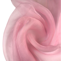 Ballet Slipper Silk Organza – Sheer, Lightweight 100% Silk By the Yard