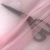 Ballet Slipper Silk Organza – Sheer, Lightweight 100% Silk By the Yard