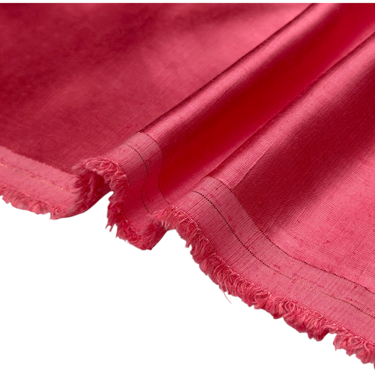Ontario Blend Fabric – 60 GSM Linen & Cupro Blend | Pink, 44" Wide