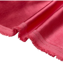 Ontario Blend Fabric – 60 GSM Linen & Cupro Blend | Pink, 44" Wide