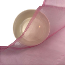 Pink Silk Organza Fabric by the Yard | 100% Silk, Sheer & Lightweight | Fabriculture