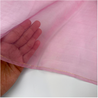 Pink Organza – 100% Silk, Sheer & Lightweight By the Yard