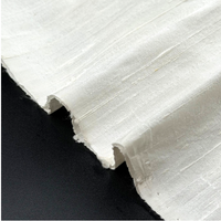 Undyed Raw Silk by the Yard for Sewing, DIY, Dyeing, Art & Craft – 44 Inches, 100 GSM