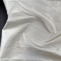 Undyed Raw Silk by the Yard for Sewing, DIY, Dyeing, Art & Craft – 44 Inches, 100 GSM
