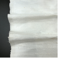 Undyed Raw Silk by the Yard for Sewing, DIY, Dyeing, Art & Craft – 44 Inches, 100 GSM