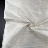 Undyed Raw Silk by the Yard for Sewing, DIY, Dyeing, Art & Craft – 44 Inches, 100 GSM