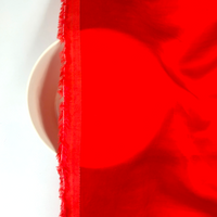 Ontario Blend Fabric - Cherry Red
