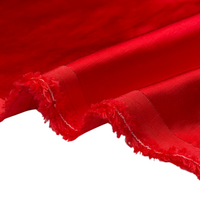 Ontario Blend Fabric - Cherry Red