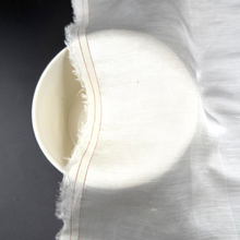 Ontario Blend Fabric – 60 GSM Linen & Cupro Blend | White, 44" Wide