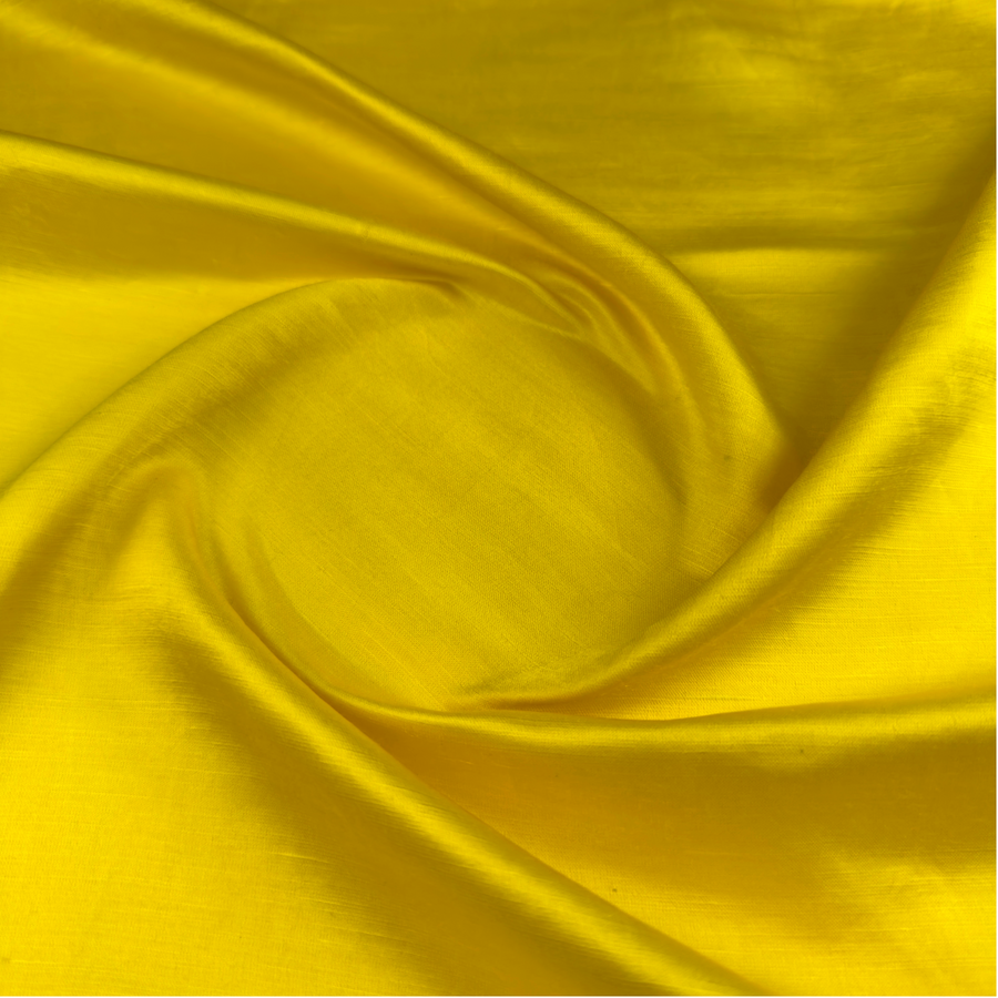 Ontario Blend Fabric - Lemon Yellow